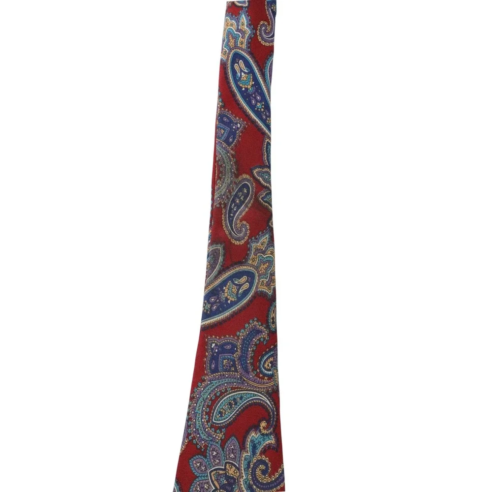 Vintage Christian Dior Monsieur Tie Lot 3 Paisley Abstract Designer Neckties USA
